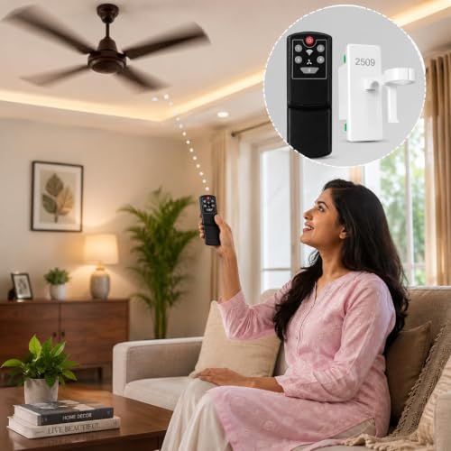 homnest Store homnest Universal Ceiling Fan Remote Control Kit - Image 7