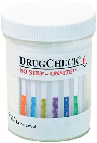 Drugcheck Drug Test Cup 6 Panel 5 Per Pkg