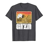 Retro Pyramids & Sphinx 80's Style Giza Egypt Graphic T-Shirt
