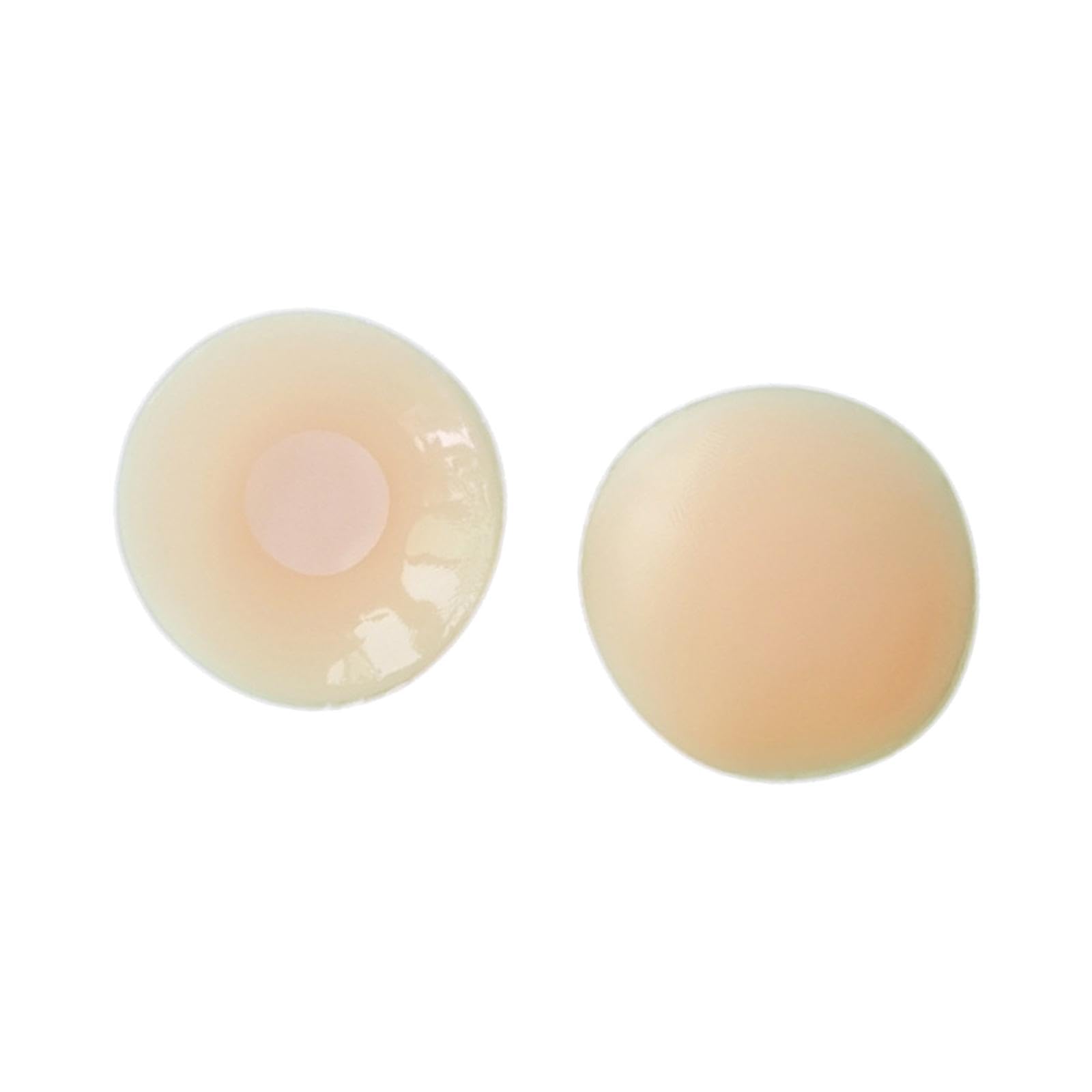 Women Breast Cover Silicone Summer Breast Pad for Evening Dress Deep V Dress Skin Color Round-image-11
