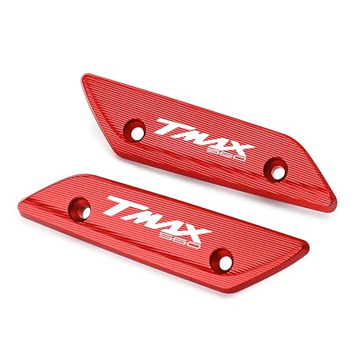 CXEPI Moto Arrière Rétroviseurs Latéraux Trou Cache Bouchon pour Ya-maha TMAX560 Tech Max Tmax 560 2022 2023 2024