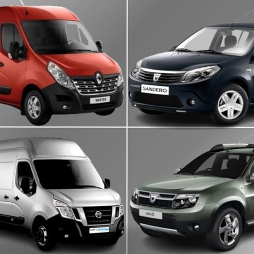 Easy Link Lüftungsgitter Innenraum Beheizter Diffusor Kompatibel mit Renault Master Mk3 Opel Movano Nissan Interstar NV400 Dacia Sandero Logan Duster MCV 8200212480