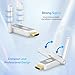 Wireless HDMI Transmitter and Receiver, 4K Decoding, 500FT/150M, Plug & Play Wireless HDMI Extender for Seamless High-Definition Streaming from Laptop/PC/TV Box to Monitor/TV/Projector (1*TX+4*RX)