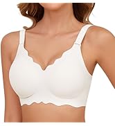 Xnova Bandeau-beha voor dames, zonder bandjes, onzichtbaar, antislip, siliconen buizentop, naadloos, meervoudig converteerbaar T-shirt, bralette, push-up met afneembare bandjes (Beige-p, S