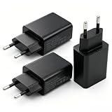 3 Piezas 5V 2A Cargador USB 10W Universal Enchufe de Carga