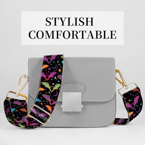 Image of Wide Purse Strap Replacement Crossbody, Funny Shoulder Strap Adjustable, Cute Bag Strap for Women Guitar Purses