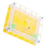 DECHOUS Transparente Ökologische Ameisenfarm aus Acryl Langlebige Brutbox für Haustierameisen Feuchtigkeitsregulierendes Nest Wissenschaftliches Lernspielzeug Geschenk für