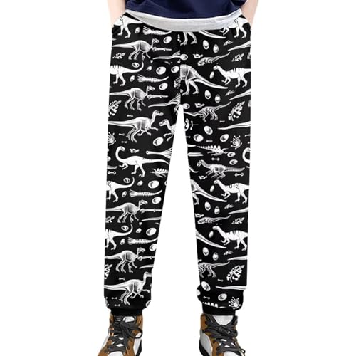 Boys' Athletic Sweatpants for Running Hiking Basketball & Soccer Training Soft Comfy Sports Pants Lounge Joggers