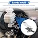VekAuto 1 Pcs Brake Master Cylinder for Mazda 3 2014-2018 Durable Aluminum Alloy,Plastic Engine Compartment Hydraulic Master Cylinder with Reservoir