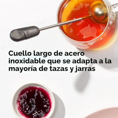 Miniatura 4 de Oxo Bola Infusionadora De Té De Acero Inoxidable Con Cierre Giratorio