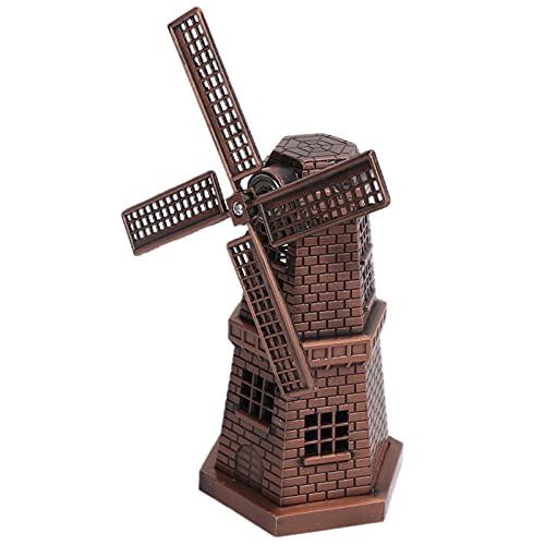 Decorazione Mulino a, Mini Mulino a in Stile retrò in Bronzo Rosso Ampiamente Utilizzato per Bar per la Decorazione del Soggiorno per Club