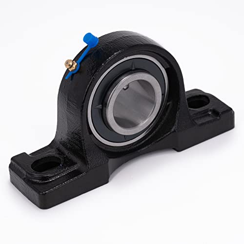 XIKE 2 Pcs UCP207-22 Bore 1-3/8" Pillow Block Mounted Ball Bearings, Solid Cast Iron Base and Self Aligning Chrome Steel Sealed Bearings. by XiKe - Image 4