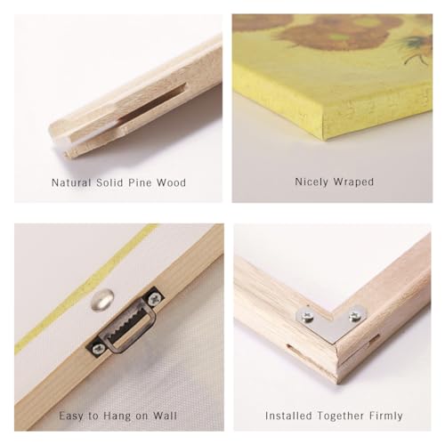 Cozylkx 85cm x 40cm Wood Stretcher Bars Painting Canvas Wooden Frame for Pictures, Canvas Painting, Diamond Painting, Cross Stitch - Image 7