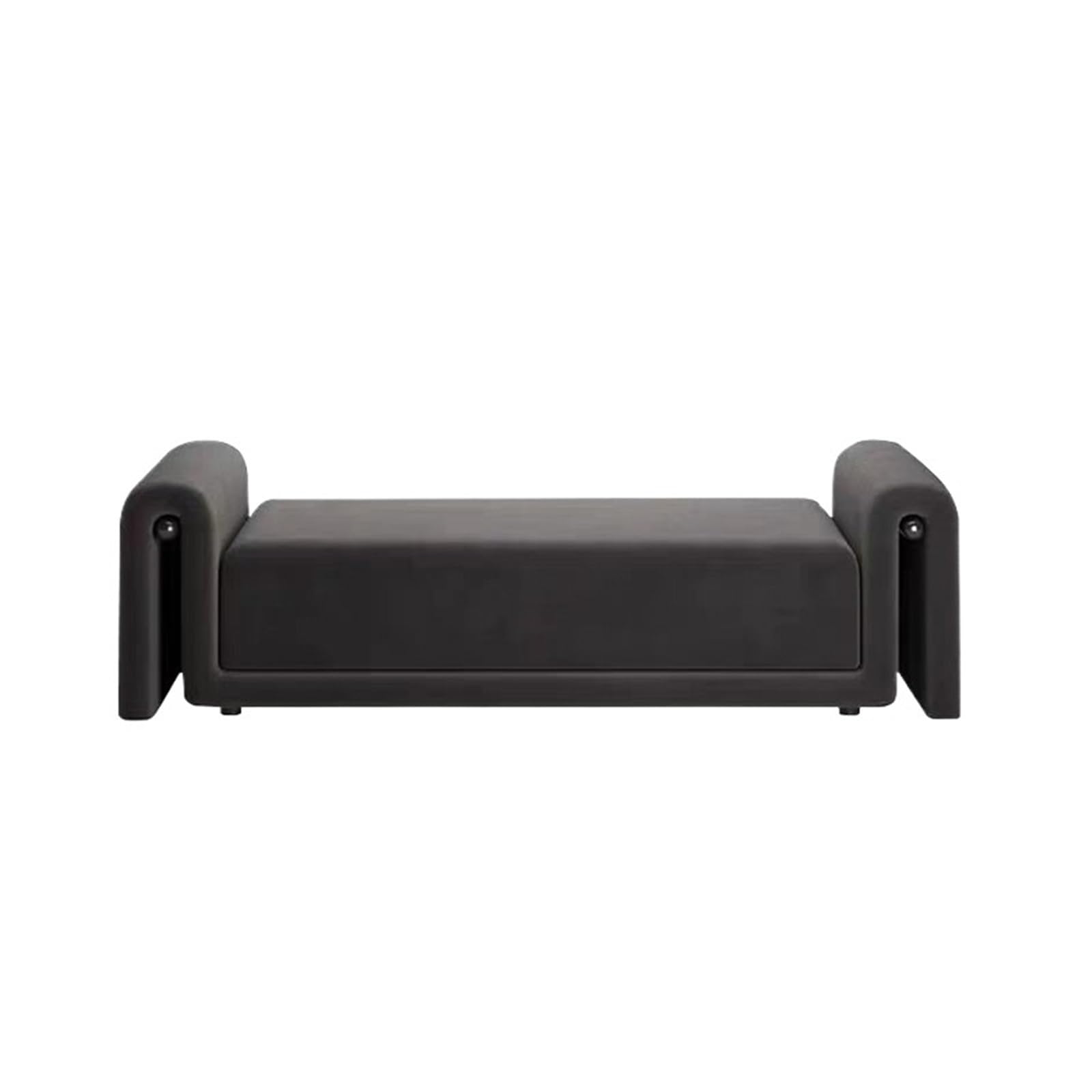 XUJUAN-0227 End of Bed Wooden Living Room Sofa Dressing Shoe Changing Stool Bedroom Bed end(Medium)