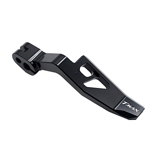ZHUOWU T MAX Moto Levier de Frein à Main Stationnaires Rear Parking Brake Lever Pour T MAX 530 2012-2017 T-MAX 500 2008-2011 TMAX530DX SX 2017-2019 TMAX 560 /SX/DX/MAX TECH 2020 2021(Noir)
