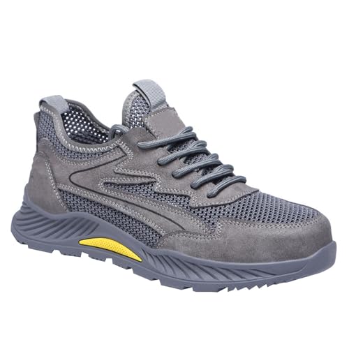 WaKsazlz Zapatos de Seguridad para Hombre Mujer Calzado de Seguridad Puntera de Acero Ligeras Zapatillas de Seguridad Zapatos de Trabajo Deportivas WaKsazlz Zapatos de Seguridad para Hombre Mujer Calzado de Seguridad Puntera de Acero Ligeras Zapatillas de Seguridad Zapatos de Trabajo Deportivas