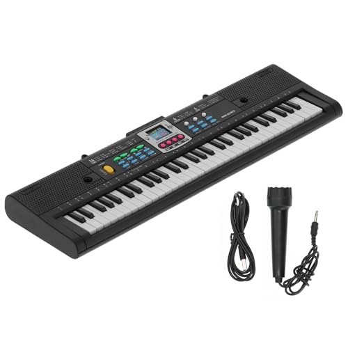 Piano clavier compact 61 touches pour apprendre la musique sans encombrer votre espace