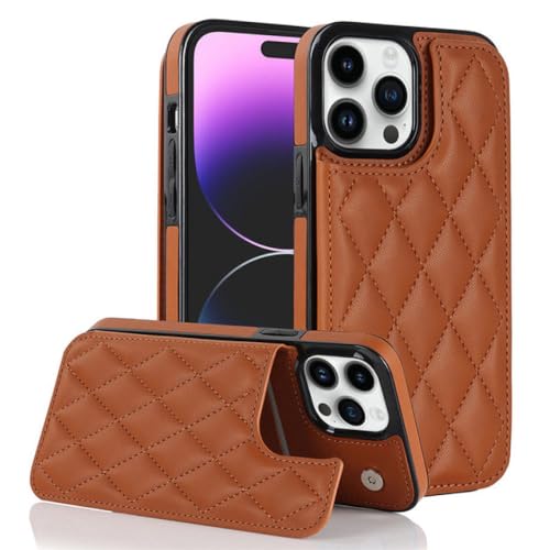 Étui de téléphone en cuir iPhone 12 Pro Max avec porte-cartes intégré