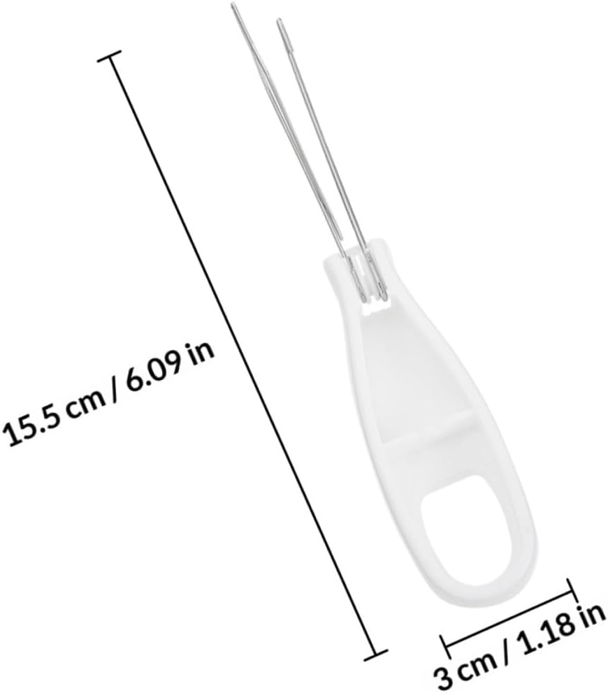 Button Hook Tool and Zipper Pull Set, 2pcs Folding Button Pulling Aid with Comfortable Grip for Shirts, Coats, and Dresses, Dressing Assistance for Seniors and Hand Mobility
