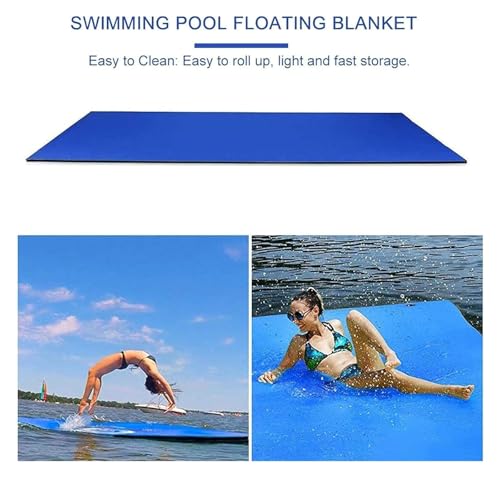 Tapis d'eau flottant en mousse pour piscine et bronzage confortable - 3