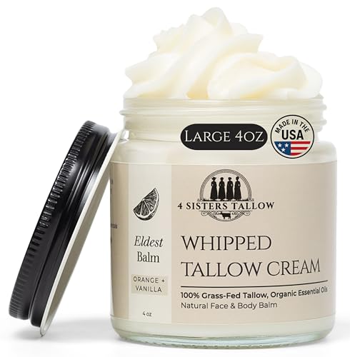 Eat My Face Beef Tallow SPF 30 Sunscreen Duo — 4 oz Tin + 4 oz Travel Tube | Mineral Zinc Oxide, Reef Safe, Water Resistant, Moisturizing Sunblock for Face & Body