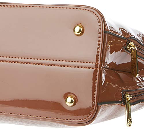 Bolsa de Mão/Transversal Santino, Marrom, Feminino, M