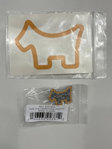 New Scotty Cameron 2025 Club - Sticker and Pin Only