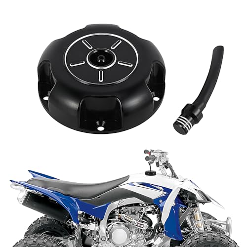 Bouchon réservoir carburant VTT YFZ450 étanche noir pour bloquer fuites et poussière