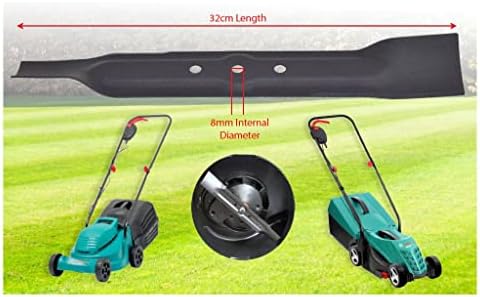 Ufixt 2 x Fits Bosch Rotak 32, Rotak 320 and Rotak 320C Replacement Metal Lawnmower Blades
