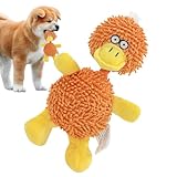 Portable Pet Toy - Cute Dog Toy, 9.06x5.51inch Squeaky Plush for Training Play Fetch, Soft Pet Chew Toys, Puppy Training Toys, Squeaky Dog Plush for Puppy Indoor Outdoor Play Use