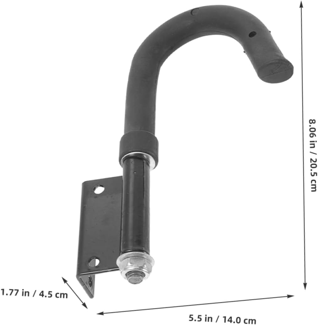 jojofuny 4pcs Heavy Duty Ladder Roof Hook Kit Attic Ladder Parts Extension Accessories