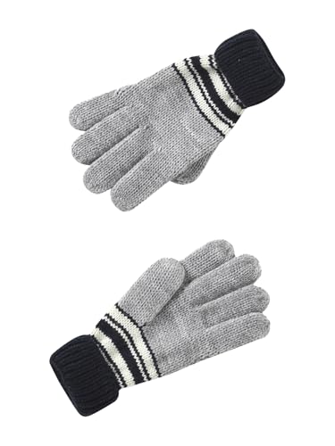 Bonnet garçon Vertbaudet avec snood et moufles assortis pour l'hiver