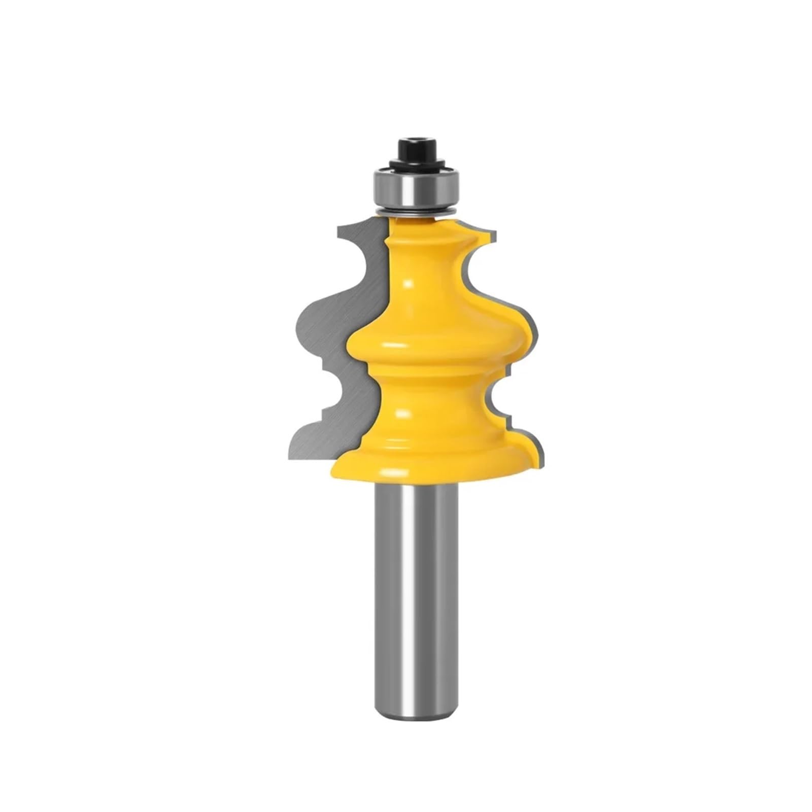 Epaknhgd 02 1Pc 8Mm 12Mm 12.7Mm Shank Milling Cutter Wood Carving Architectural Molding Router Bit Line Knife For Woodworking(02)