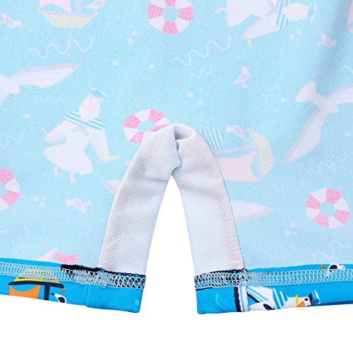 Image of XFGIRLS Baby Boys Swimsuit Toddler Sunsuit UPF 50+ Sun Protection One Piece Beach