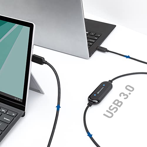 Cable Matters Cavo USB 3.0 Trasferisce Dati da PC a PC per Computer di Windows e Mac in 2m