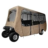 Red Hawk ENC-027 Enclosure Deluxe 6 Passenger, Sand, Fits Up to 126