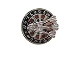 Kiola Designs Dart Board Lapel Pin