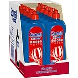 SOMAT 5in1 Klarspüler (10x750 ml), Spülmittel-Zusatz für schnelle Trocknung, Klarspüler für Geschirrspüler verleiht brillanten Glanz auf Gläsern, Geschirr und in der Maschine, bis zu 150 Spülgänge
