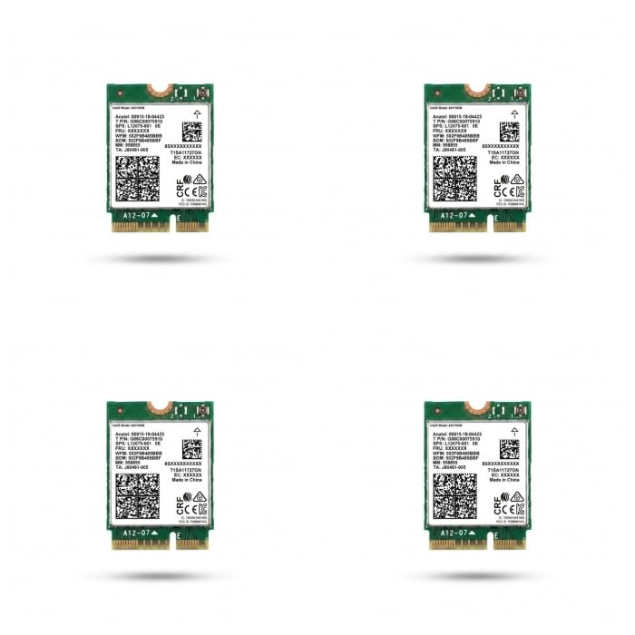 (4 pc) Flyrobo Intel Wireless-AC 9461NGW Dual Band Wi-Fi & Bluetooth M.2 Card-image-28