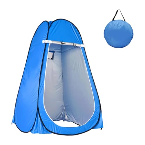 kowaku Tienda de privacidad Tienda de Ducha al Aire Libre Configuración fácil de Vestuario Ligero portátil Inicio móvil para Acampar al Aire Libre, Nlue