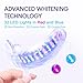 Teeth Whitening Kit with Gel Pen: 32X LED Accelerator Light for Sensitive Teeth