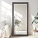 Naomi Home Framed Bevel Leaner Mirror Espresso/66 x 32"