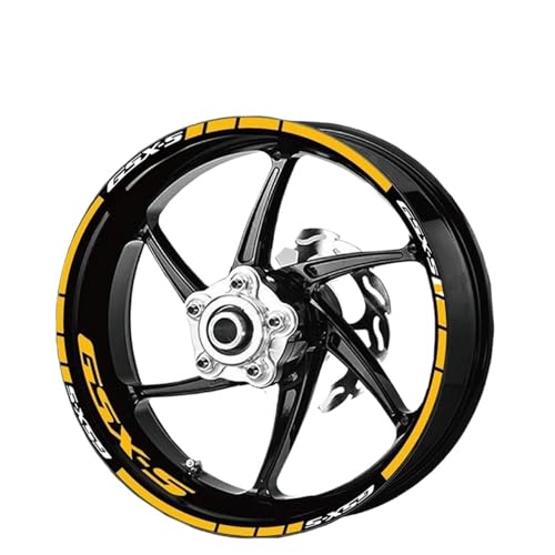 Autocollants réfléchissants Suzuki GSXS jantes 125 750 1000