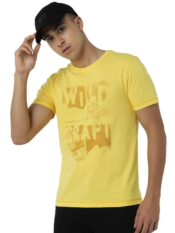 wildcraft Men's Solid Regular Fit Polo Shirt-picture-42