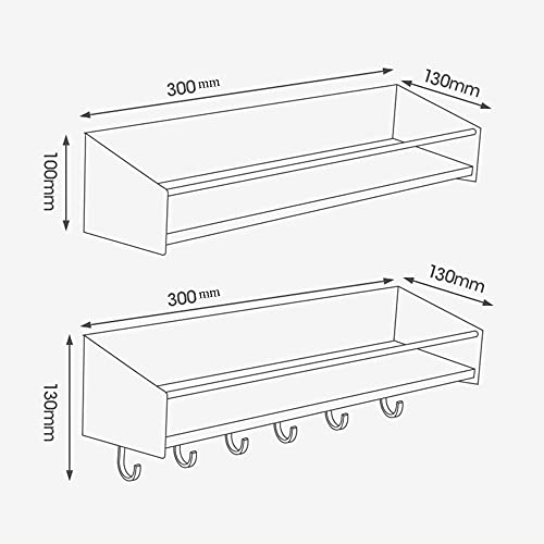 Shower caddy de aluminio de espacio negro resistente a la herrumbre 5