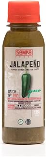 Samka Foods Green Jalapeño Pepper Concentrated Puree Sauce, Natural Spicy Bitter Paste - 135 g