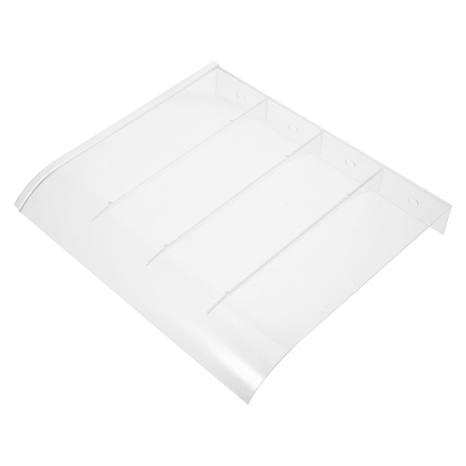 Toldo de policarbonato transparente resistente para ventanas y puertas de balcones