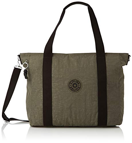 Kipling Asseni, Musgo verde, 15x49x35 cm, Asseni