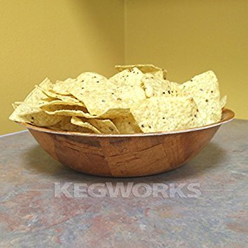 Woven Wood Salad Bowl by Winco