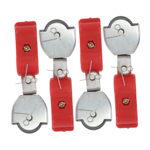 Mikikit Wire Rope Pulley Pulley Block Bearings Suitable for Lifting Construction Industrial Work